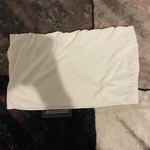 White pretty little things Tube Top